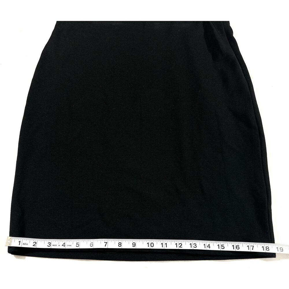Philosophy Republic Clothing Black Pencil Skirt Women’s Size 10 Stretch Back Zip - Picture 4 of 7
